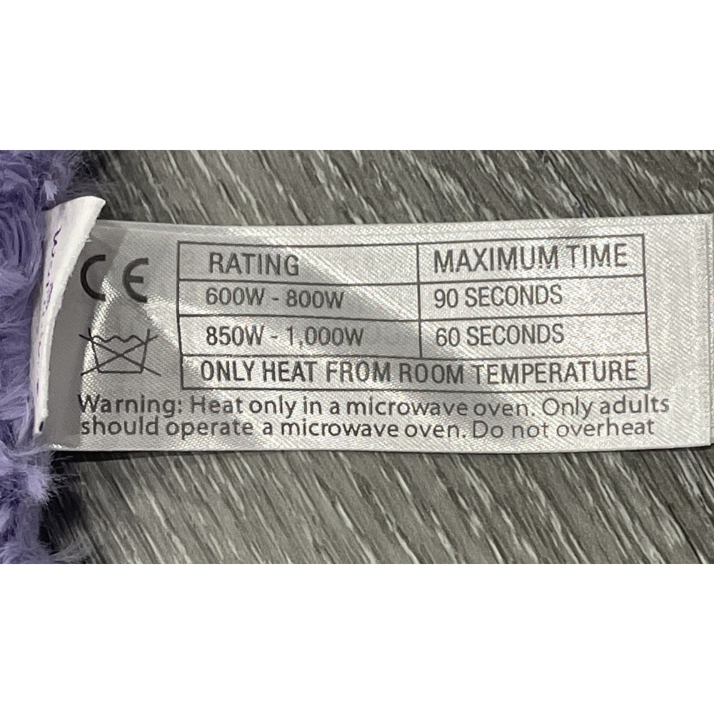 Warmies Microwaveable Neck Wrap Soothing Warmth and Comfort Scented Lavender - Picture 3 of 8